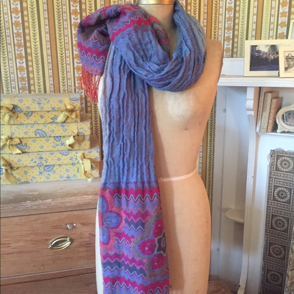Colorful Thick Cotton Scarf - Picture 4 of 6